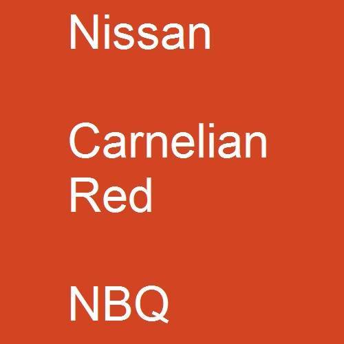 Nissan, Carnelian Red, NBQ.